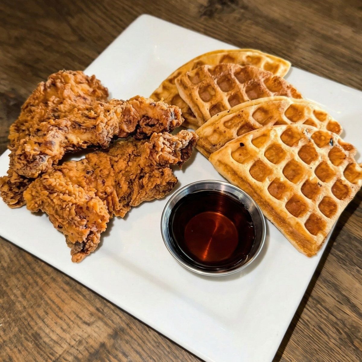 Chicken & Waffle Plate