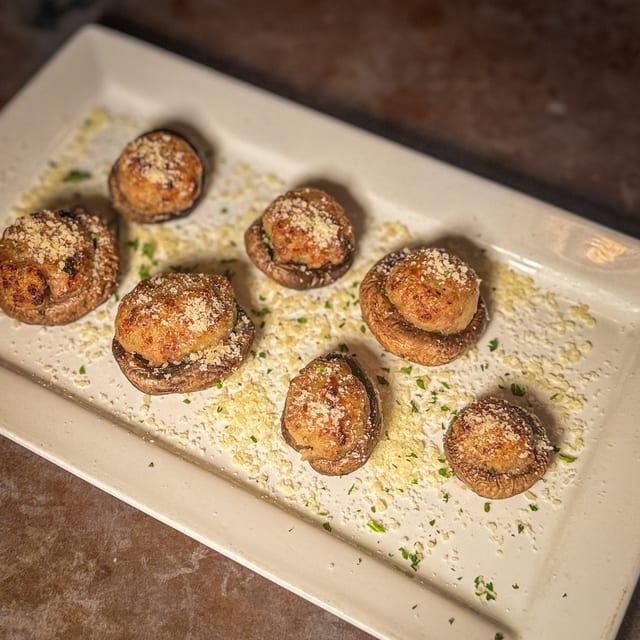 Stuffed Mushrooms.