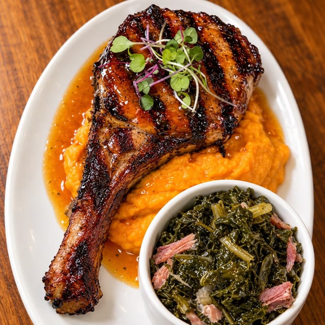 Duroq Pork Chop.