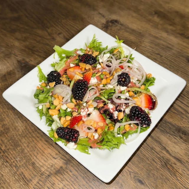 Half Berry and Cashew Salad.