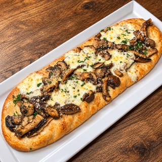 Wild Mushroom Truffle Flatbread